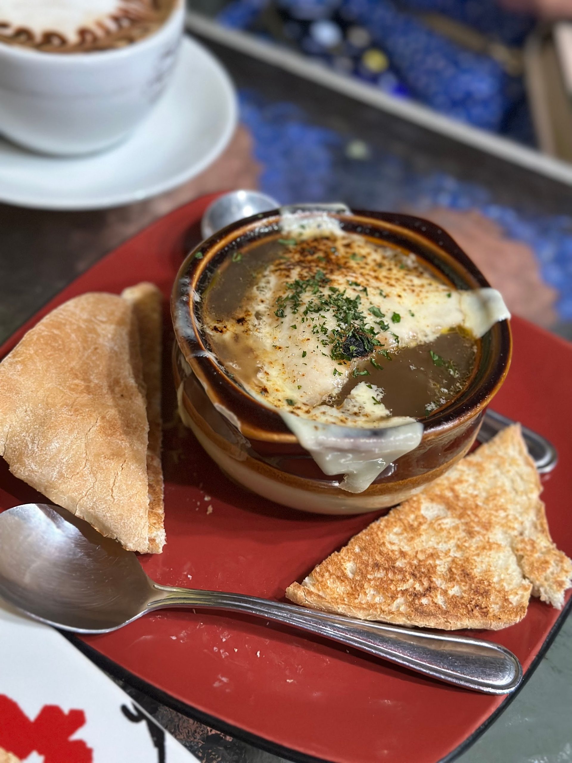 French onion soup, done classically