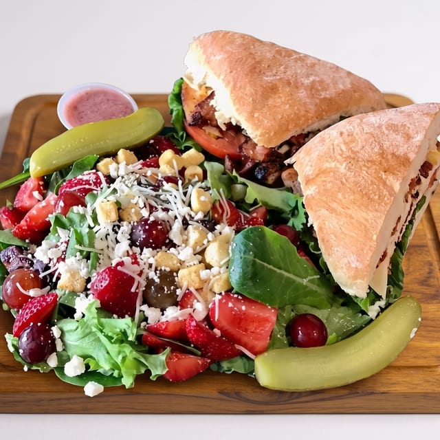 Grilled Chicken Sandwich.