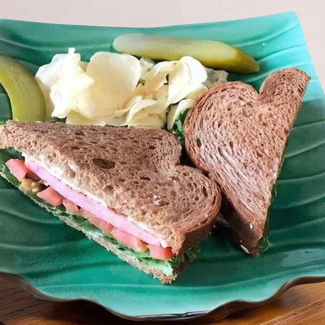 Grilled Ham & Cheese Sandwich.